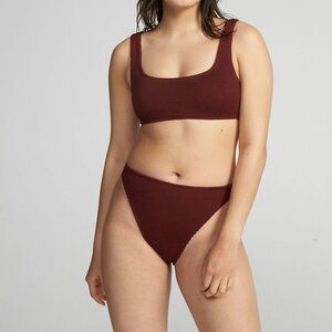 YOU SWIM one size fits all green two piece swim suit